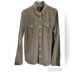 EUC VANS FOR JOEL TUDOR LONG SLEEVE CASUAL MENS BUTTON DOWN. SIZE MEDIUM